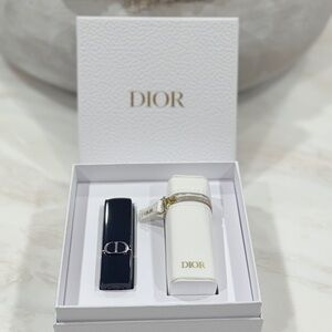 Dior  Lipstick full size Rouge and carry  case NEW